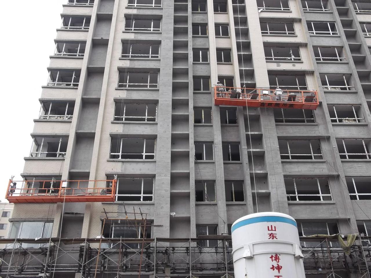 大型吊篮涂装平台案例